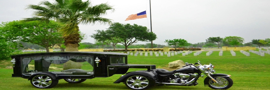 Ft Sam Cemetery Flag half staff